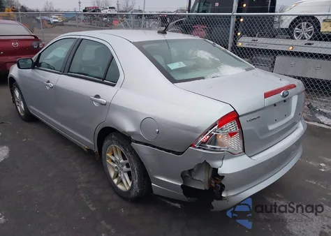 2012 Ford Fusion S из США, поврежденный, VIN 3FAHP0GA9CR204237